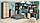 Стелаж 2Д Фантазія венге темний + дуб самоа Меблі Сервіс (89.9х43.4х216 см), фото 4