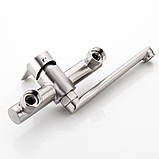 Змішувач для кухні (настінний) з неіржавкої сталі (SUS304) SANTEP 1116ES, фото 4