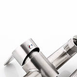 Змішувач для кухні (настінний) з неіржавкої сталі (SUS304) SANTEP 1116ES, фото 5