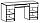 Стіл 2Д2Ш Фантазія венге темний + дуб самоа Меблі Сервіс (150.2х59.8х77.4 см), фото 2