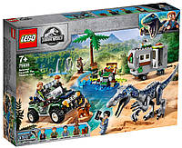 Lego Jurassic World Поединок с бариониксом: охота за сокровищами 75935