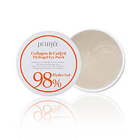 Патчі під очі Petitfee Collagen & Q10 Hydrogel Eye Patch 60 шт.