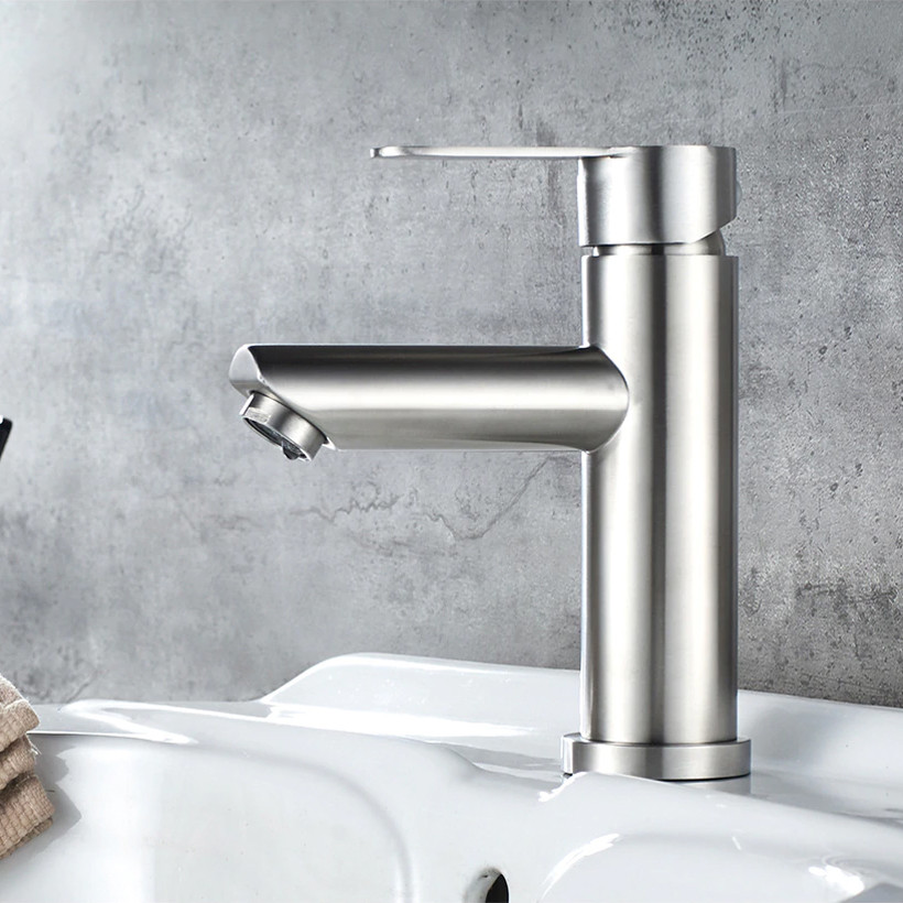 Змішувач для умивальника з неіржавкої сталі (SUS304) SANTEP 713, фото 1