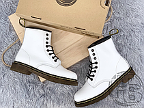 Жіночі черевики Dr.Martens 1460 Smooth White 14357100, фото 2