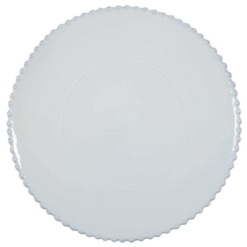 Тарілка підставна Португалія Costa Nova Pearl 33 см білий, фото 1