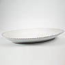 Керамічне блюдо овальної форми Costa Nova Pearl 40х28 см, фото 3