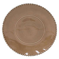 Тарелка подставная Португалия Costa Nova Pearl 33 см коричневый