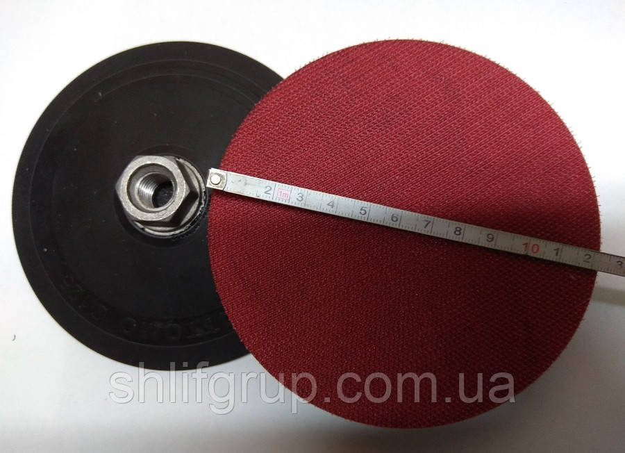 Насадка зацепная гумова d125 мм з різьбою М14 - фото 1 - id-p1060792684