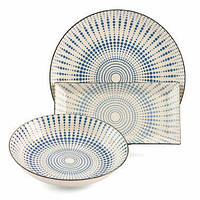 Набор керамических тарелок Италия Villa d'Este, 3 шт.