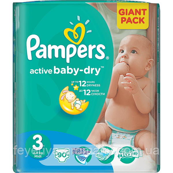 Подгузники Pampers Active Baby - фото 3 - id-p58714510