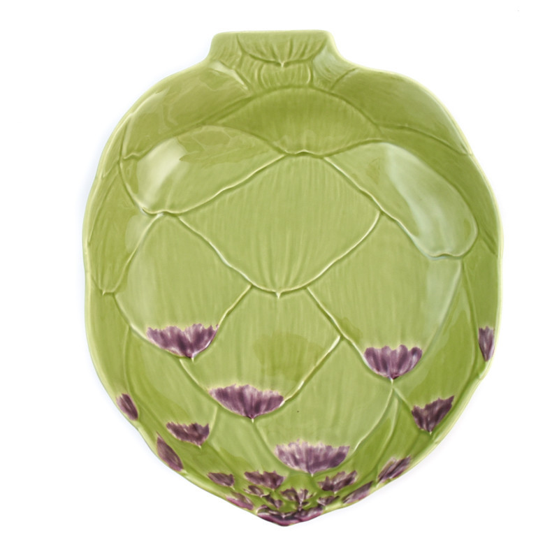 Тарілка обідня Португалія Bordallo Артишок 28×23,7×2,5 см, фото 1