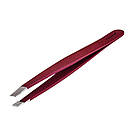 Пінцет скошений Christian CTW-111 Marsala, фото 2