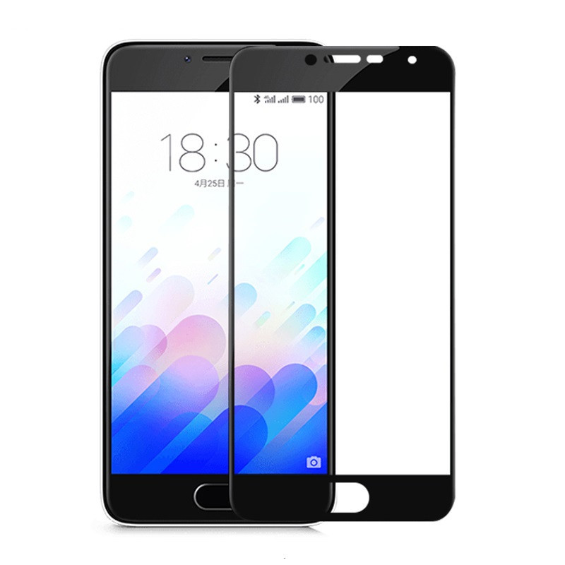 Захисне скло Meizu M3s / M3 / M3 mini full cover black