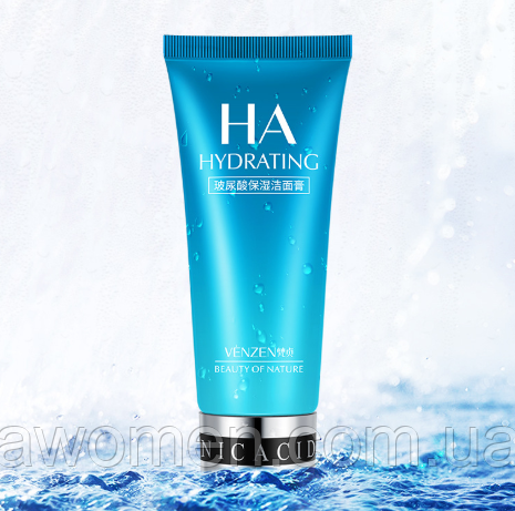 Пінка для вмивання Venzen HA Hydrating 100 g