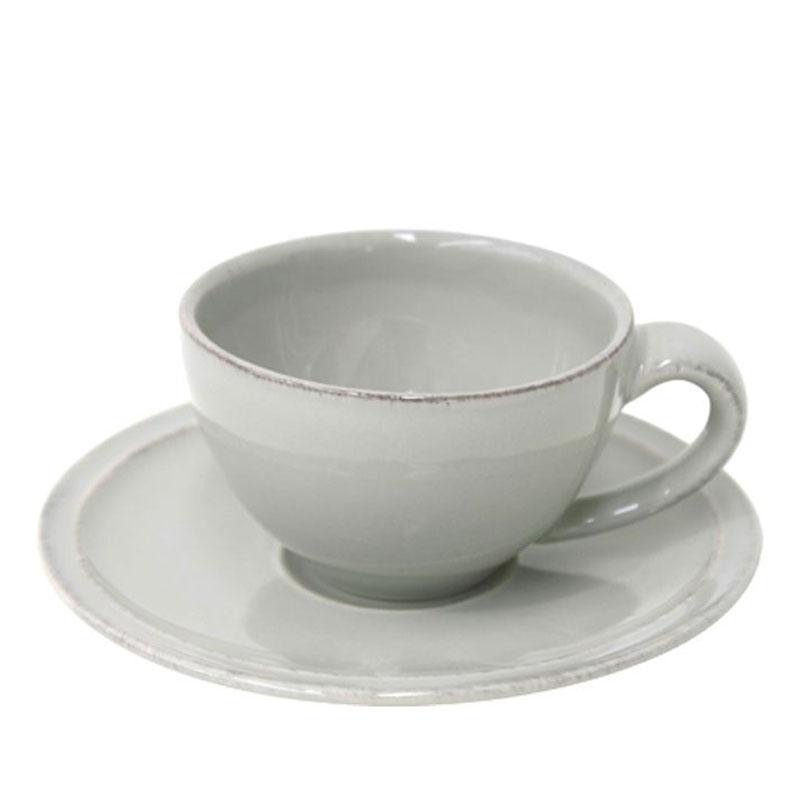 Набір чашок для кави з блюдцем Португалія Costa Nova Friso 90 мл, 6 шт (FICS02-04807Q-set), фото 1