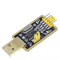 USB - TTL конвертер CH340G 3.3/5В USB (UART RS232 TTL)