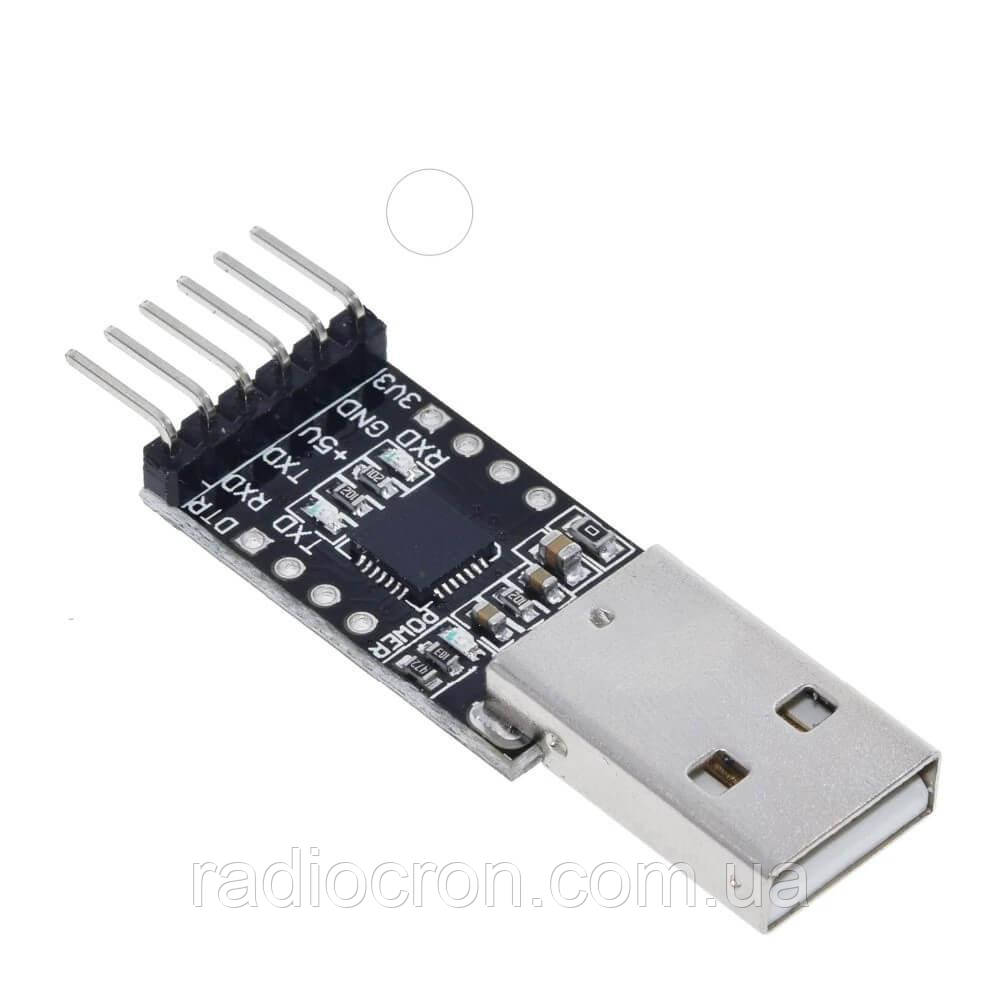 USB - TTL конвертер CP2102 3.3/5В USB (UART RS232 TTL)
