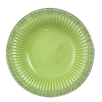 Набір тарілок для супу Італія Bizzirri Venezia Verde 24 см, 6 шт (188216024G)