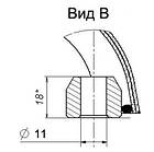 Хрестовина (основа) Бридж 700 мм, чорна, фото 2