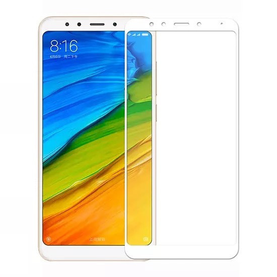 Защитное стекло Xiaomi Redmi 5 Plus white