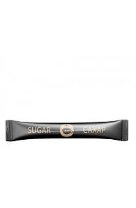 Цукор білий в стиках (чорна версія) по 5г (200 шт/уп)
