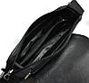 Чоловіча шкіряна сумка M52 чорна, фото 3