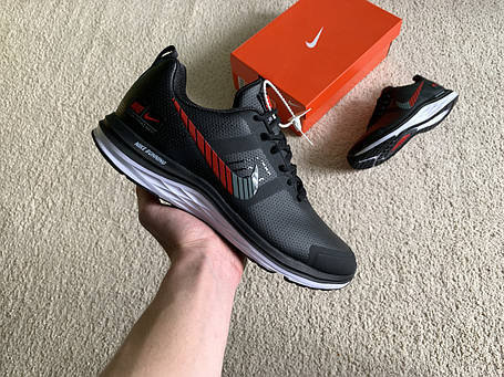 Чоловічі шкіряні кросівки Nike Zoom Pegasus + V30, фото 1