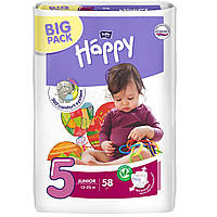 Підгузки Bella Happy Junior No5 (12-25 кг) 58 шт