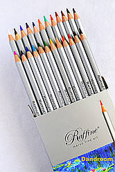 Набір кольорових олівців, 24 кольори, Marco Raffine