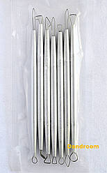 Набір інструментів для ліплення, металеві двосторонні петлі, 7 шт.