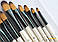 Набір пензлів, синтетика овальна, 12 шт., фото 3