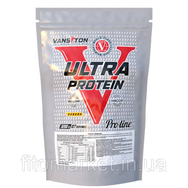 Протеїн Ультра-Про 3,2 кг, Банан ТМ Ванситон / Vansiton