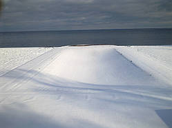 Зимове накриття для прямокутного басейну