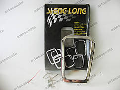 Рамка пильника КПП F-83017 алюм./хром(трапеція-2) (наб.)