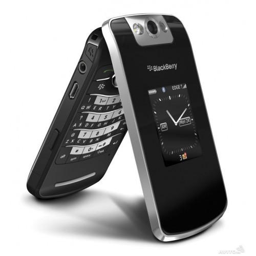 Мобильный телефон раскладной BlackBerry Pearl Flip 8220 / оригинал / Wi-Fi / 2 Мп на 1 сим карту - фото 1 - id-p122610151