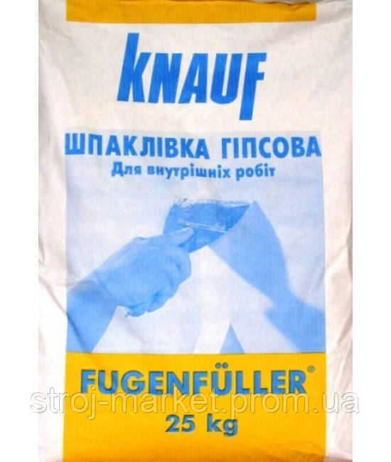 Шпаклевка для швов ГК KNAUF "Фюгенфюллер" 25 кг - фото 1 - id-p122640635