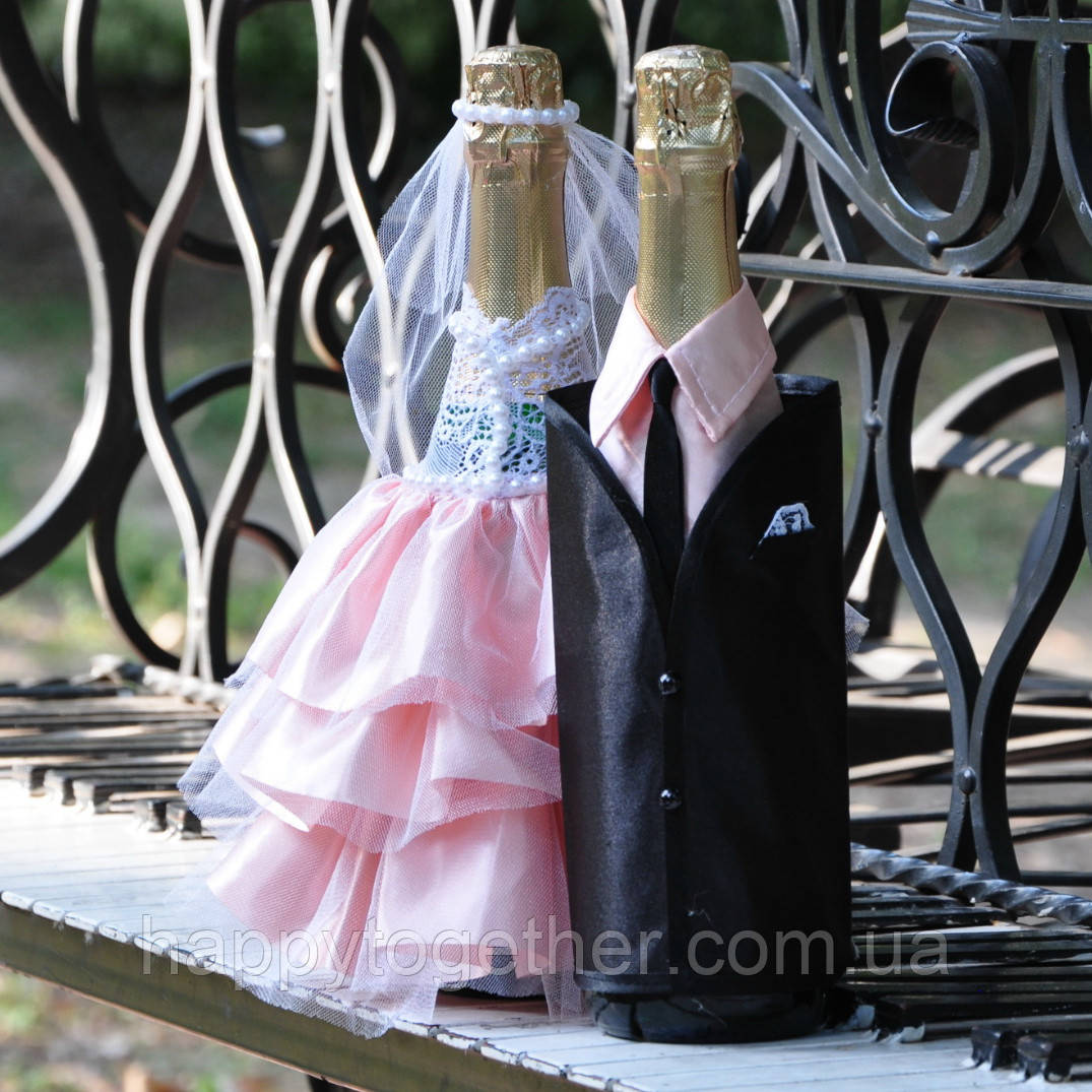 Весільний одяг на шампанське персик
