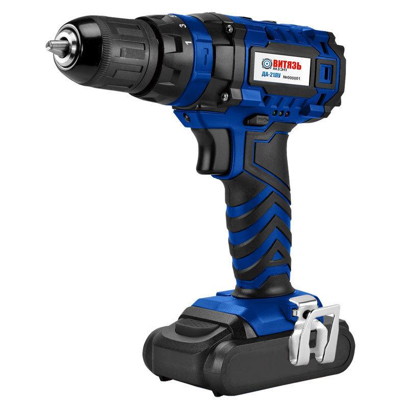 Шурупокрут акумуляторний ВІТЯЗЬ ДА-21ЛУ, фото 1