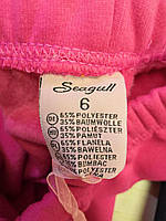 Лосини на хутрі для дівчат оптом, Seagull, 4-12 років, № CSQ-52594, фото 4