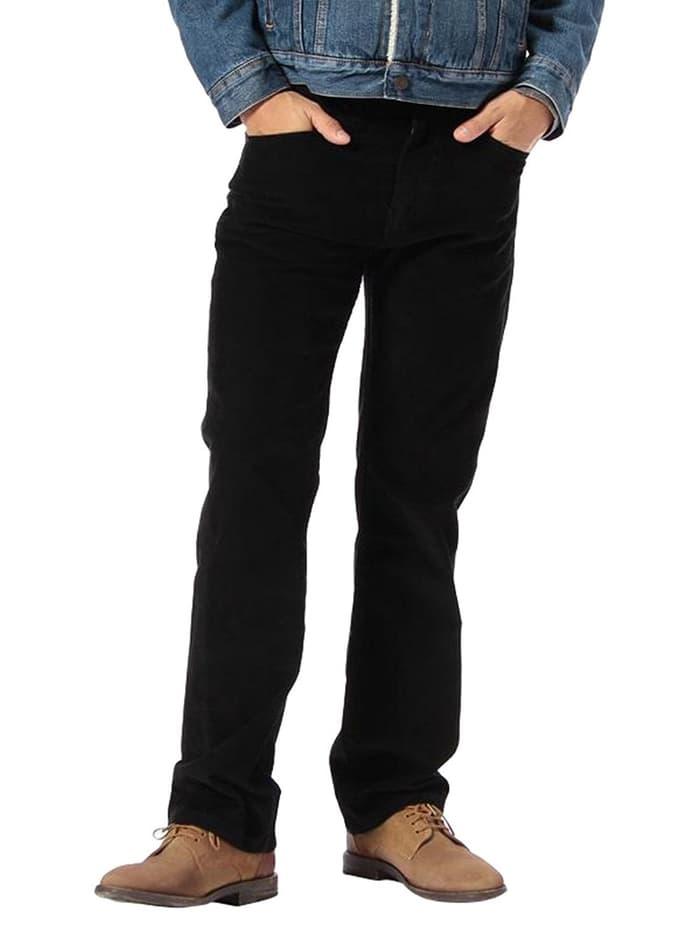 Вельветові штани Levis 505 — Black (30W x 32L), фото 1