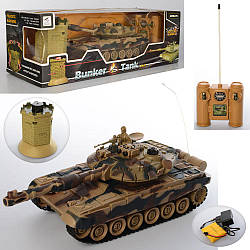 Ігровий набір — танк із мішенню (13 см), на радіокеруванні, з ПК, стріляє лазером, Модель 99861-62