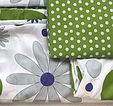 Постільна білизна напівторна 150*220 сатин_бавовна 100% (12884), фото 6