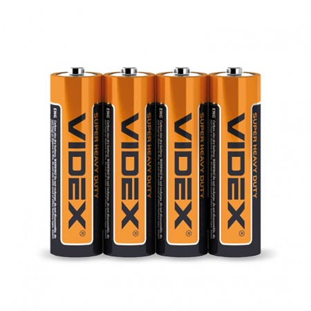 Videx Батарейка сольова R3/AAA 60 шт у блоці