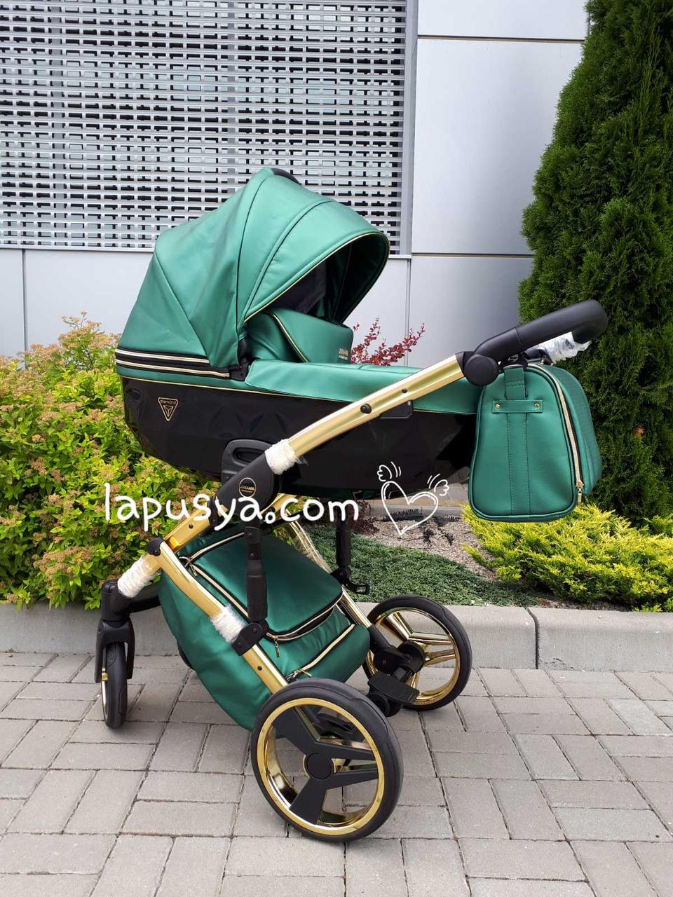 Дитяча коляска 2 в 1 Junama Diamond Line Fluo, фото 1