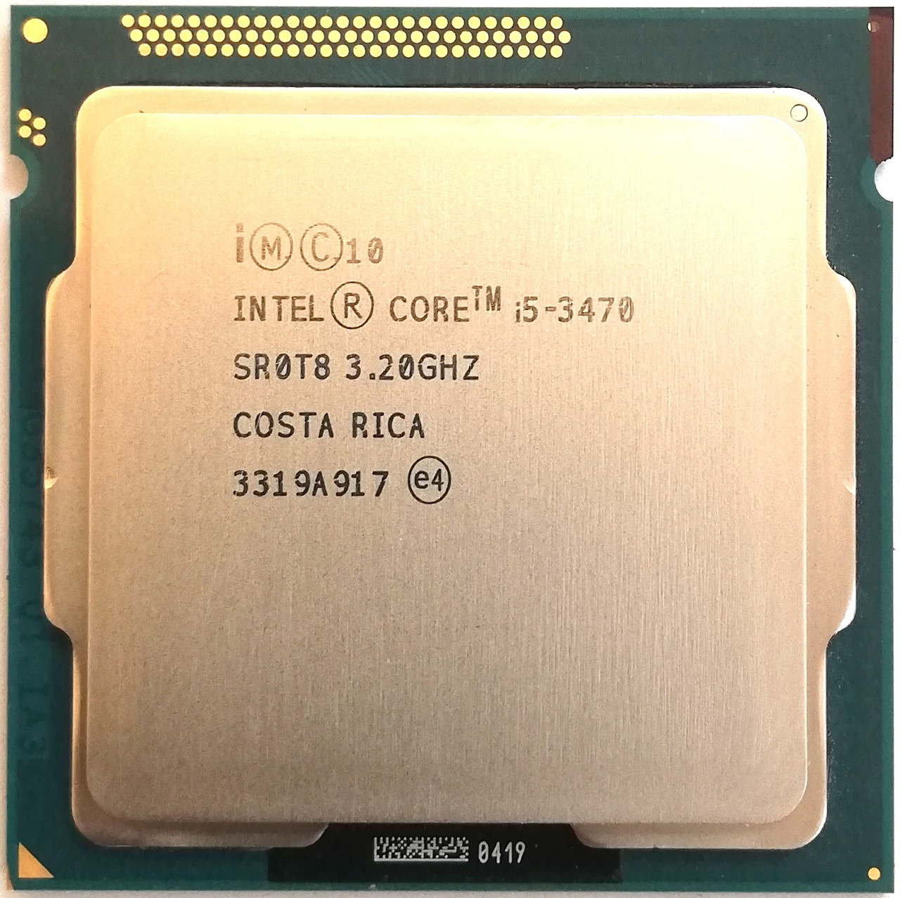 Процесор Intel Core i5-3470 N0 SR0T8 3.2 GHz up 3.6 GHz 6M Cache Socket 1155 Б/У