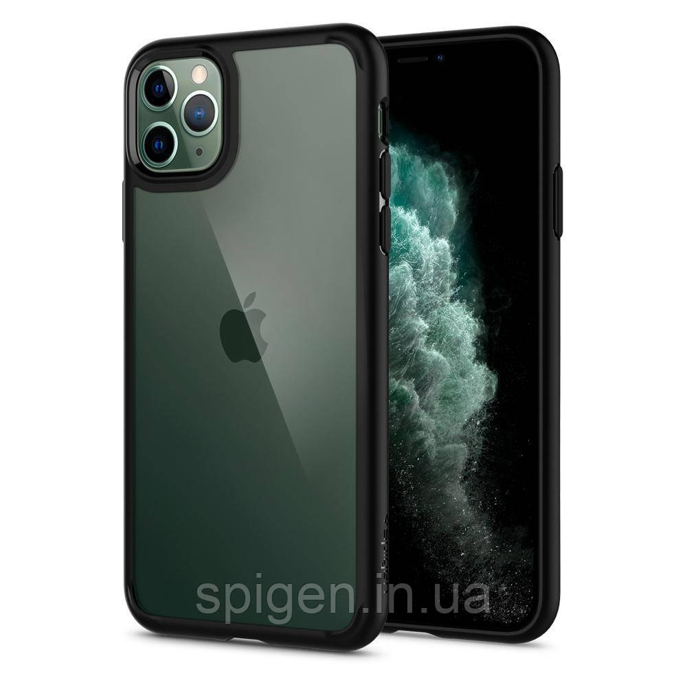 Чохол Spigen для iPhone 11 Pro Max Hybrid Ultra, Matte Black