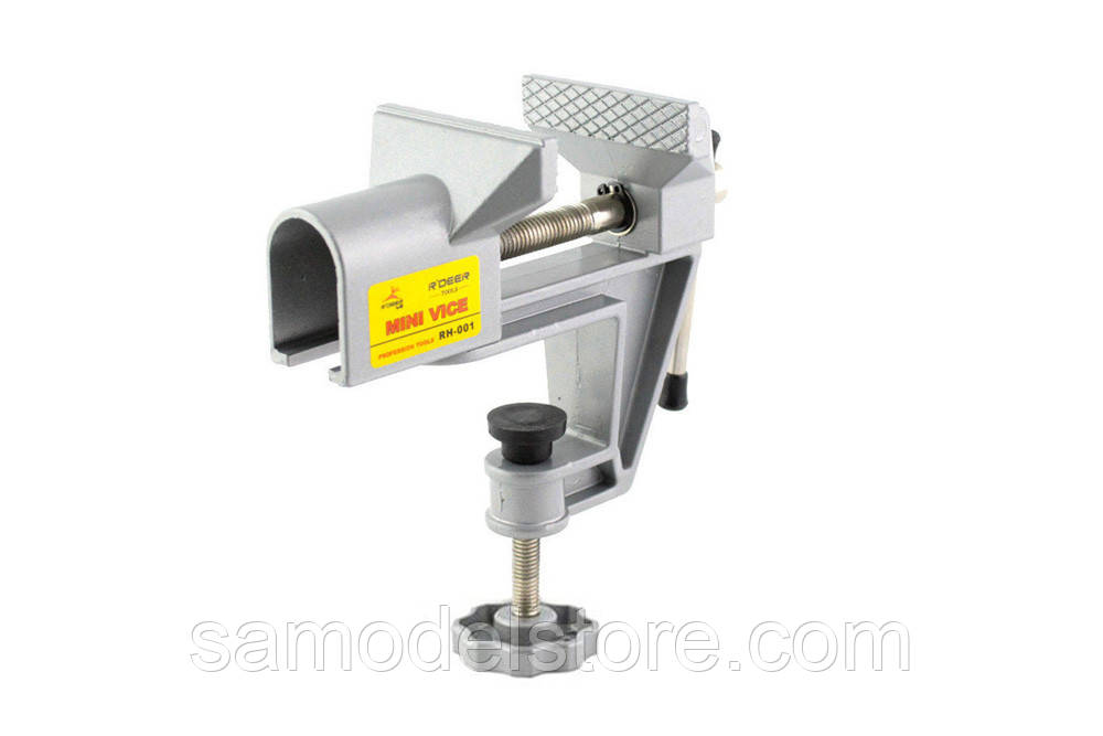 Мінішуски алюмінієві на струбцині RDeer RH-001 60 мм., фото 1