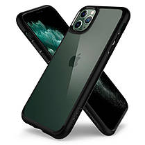 Чохол Spigen для iPhone 11 Pro Hybrid Ultra, Matte Black, фото 4