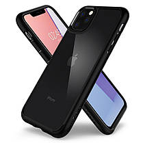 Чохол Spigen для iPhone 11 Pro Hybrid Ultra, Matte Black, фото 6