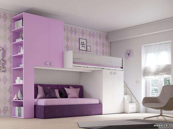 Двоярусне ліжко горище ДЮМ 165 (БЕЗ ДИВАНА), фото 1